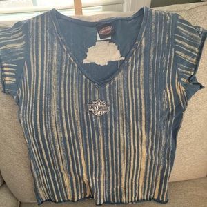 Harley-Davidson womens V-neck shirt
